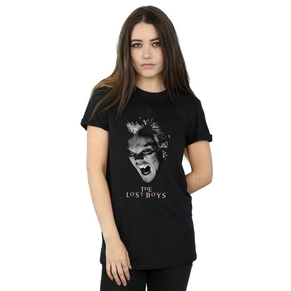 The Lost Boys Womens/Ladies David Snarl Mono Cotton Boyfriend T-Shirt