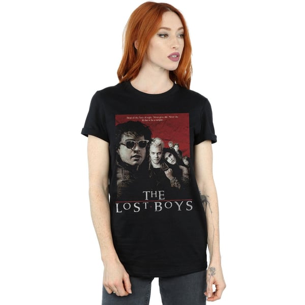 The Lost Boys Womens/Ladies Distressed Poster Cotton Boyfriend T-Shirt