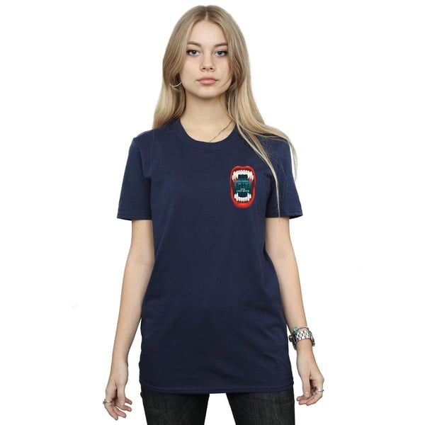 The Lost Boys Womens/Ladies Teeth Pocket Cotton Boyfriend T-Shirt