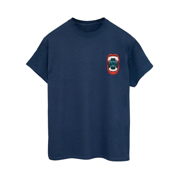 The Lost Boys Womens/Ladies Teeth Pocket Cotton Boyfriend T-Shirt