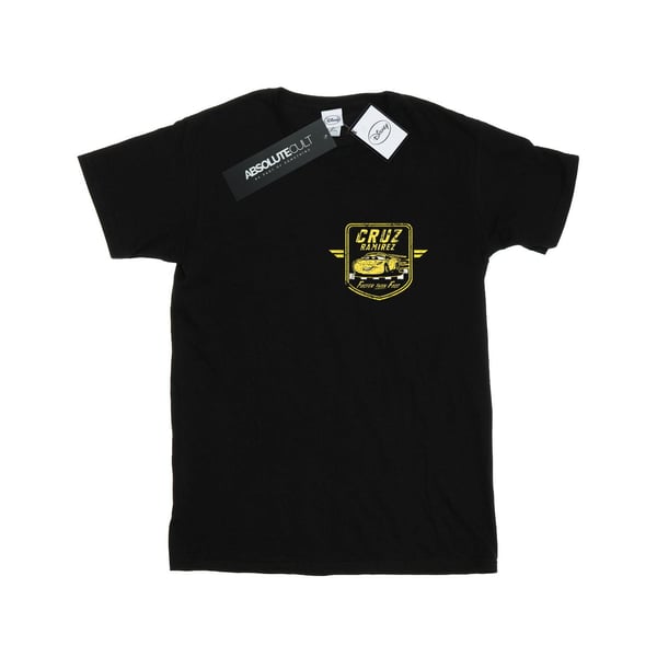 Disney Mens Cars Cruz Ramirez Faux Pocket Logo T-Shirt