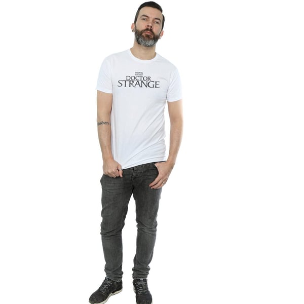 Marvel Mens Doctor Strange Logo T-Shirt
