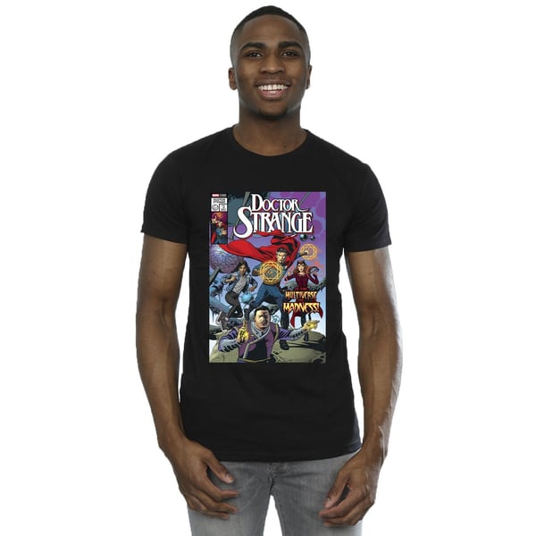 Marvel Miesten Doctor Strange Comic Circles T-paita