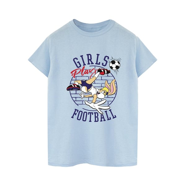 Looney Tunes Mens Lola Bunny Girls Play Football T-Shirt
