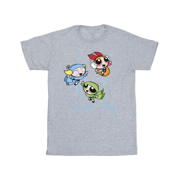 The Powerpuff Girls Mens Girls Winter Party T-Shirt
