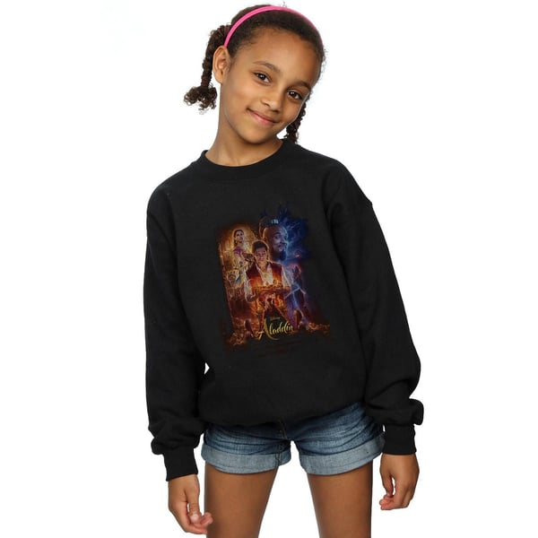 Disney Girls Aladdin Movie Poster Sweatshirt