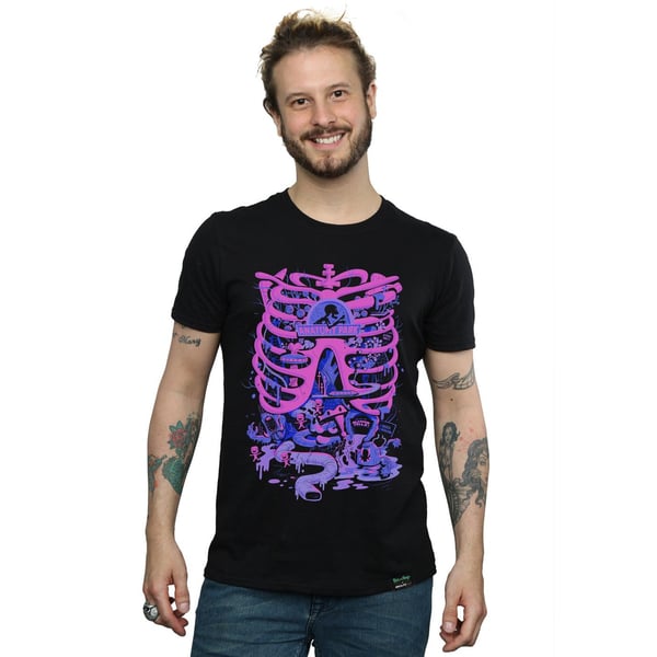 Rick And Morty Anatomi Park T-shirt til mænd