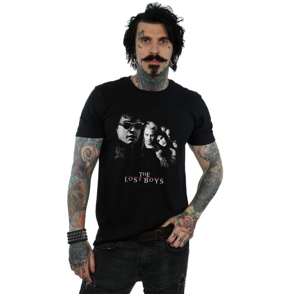 The Lost Boys Mens Poster Mono T-Shirt