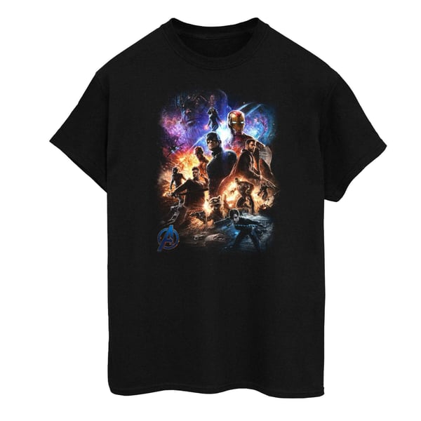 Avengers Endgame Mens Character Montage Cotton T-Shirt
