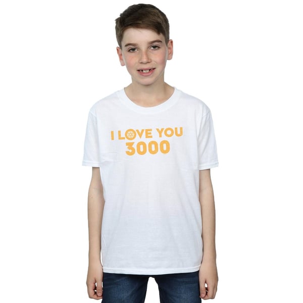 Marvel Boys Avengers Endgame I Love You 3000 Arc Reactor T-Shirt