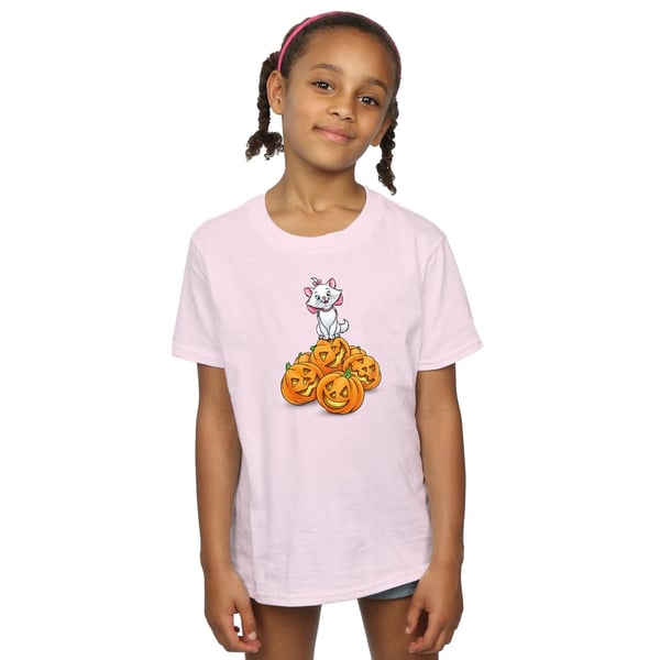 The Aristocats Womens/Ladies Marie Pumpkin Cotton Halloween T-Shirt