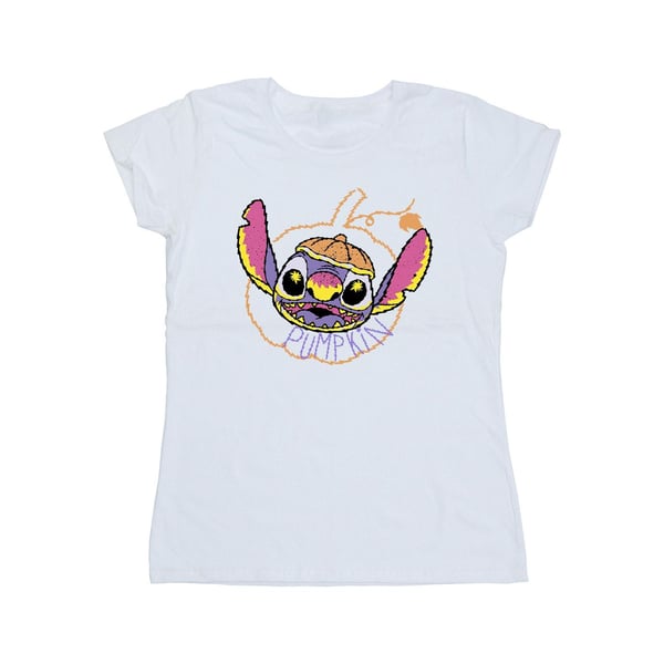 Lilo & Stitch Womens/Ladies Pumpkin Head Cotton T-Shirt