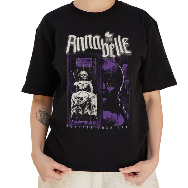 Annabelle Dam T-shirt i Bomull