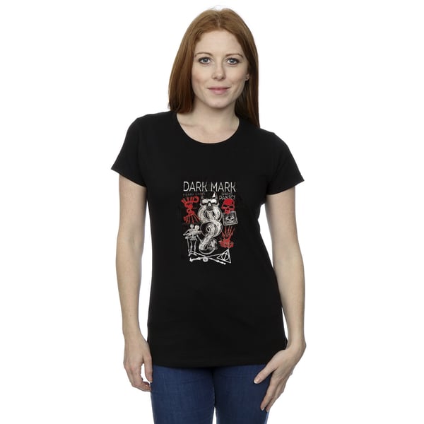 Harry Potter Womens/Ladies Dark Mark Cotton T-Shirt