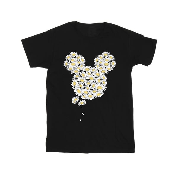 Mickey Mouse Mens Chamomile Head Cotton T-Shirt