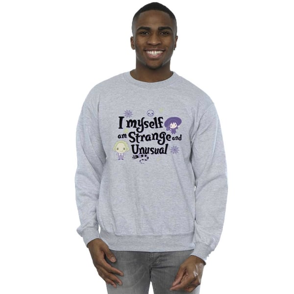 Beetlejuice Unisex Adult I Myself Am Strange And Unusual Sweatshirt