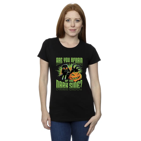 Star Wars Womens/Ladies Dark Side Darth Vader Cotton T-Shirt