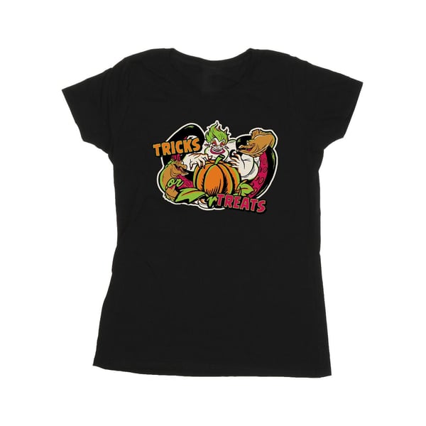 Disney naisten/naisten Trick Or Treat Ursula Villains puuvillainen T-paita