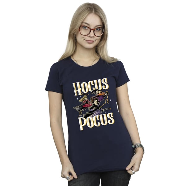 Hocus Pocus Womens/Ladies Flying Cotton T-Shirt