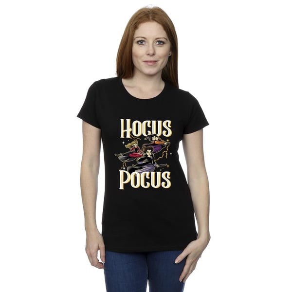 Hocus Pocus Womens/Ladies Flying Cotton T-Shirt