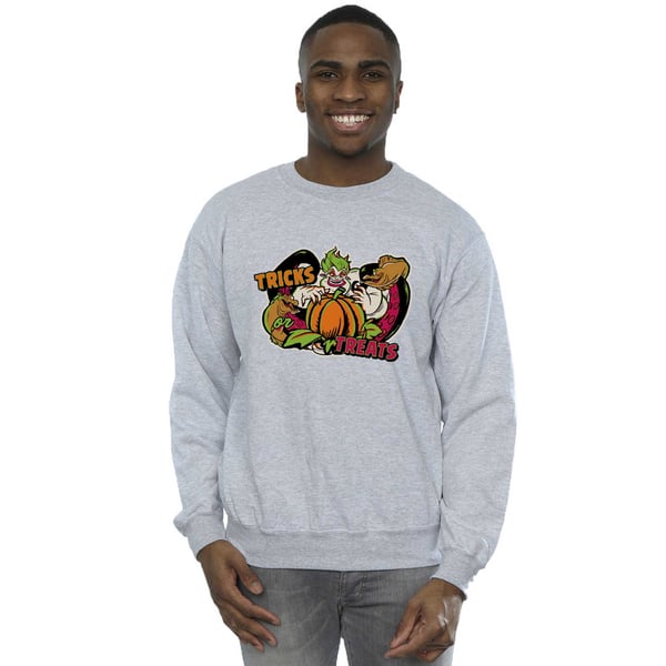 Disney Mens Trick Or Treat Ursula Villains Sweatshirt