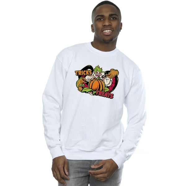 Disney Mens Trick Or Treat Ursula Villains Sweatshirt
