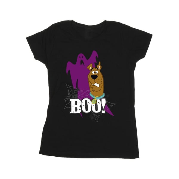 Scooby Doo Womens/Ladies Boo Ghost Cotton T-Shirt