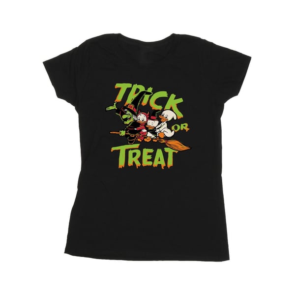 DuckTales Naisten Trick Or Treat Puuvillainen T-paita