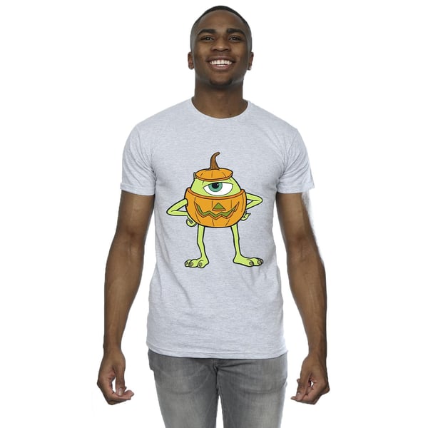 Monsters Inc Mens Mike Pumpkin Halloween T-Shirt