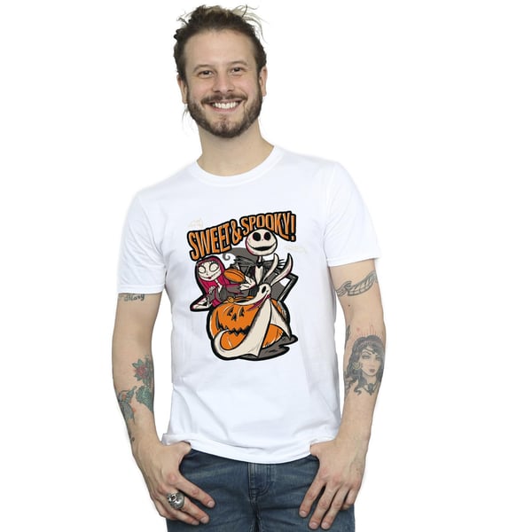 The Nightmare Before Christmas Mens Pumpkin Cotton T-Shirt