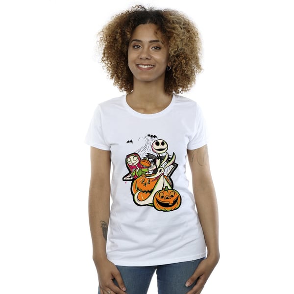 The Nightmare Before Christmas Womens/Ladies Pumpkin Cotton T-Shirt