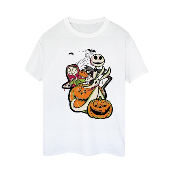 The Nightmare Before Christmas Womens/Ladies Pumpkin Cotton Boyfriend T-Shirt