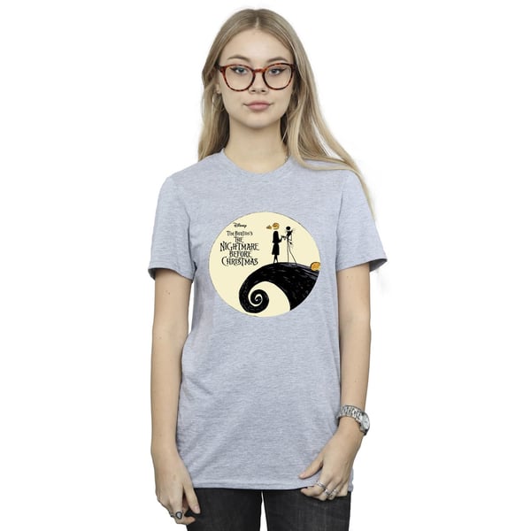 The Nightmare Before Christmas Womens/Ladies Logo Boyfriend T-Shirt