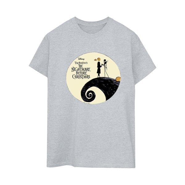The Nightmare Before Christmas Womens/Ladies Logo Boyfriend T-Shirt