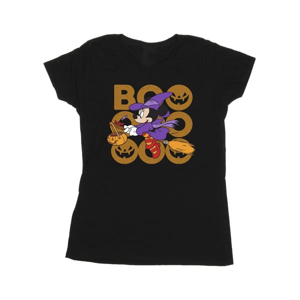 Disney Dam/Dam Boo Minnie Mouse Häxa Bomulls T-shirt