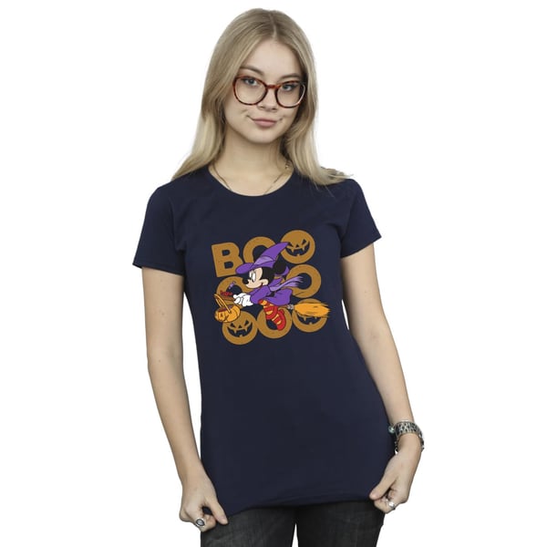Disney Womens/Ladies Boo Minnie Mouse Witch Cotton T-Shirt