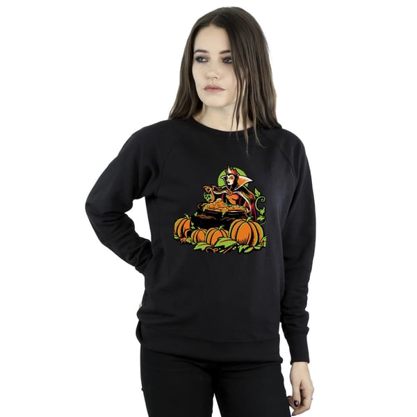 Disney Womens/Ladies Evil Queen Villains Halloween Sweatshirt
