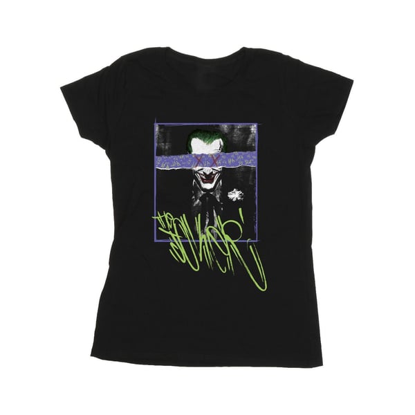 The Joker Womens/Ladies Poster Cotton T-Shirt
