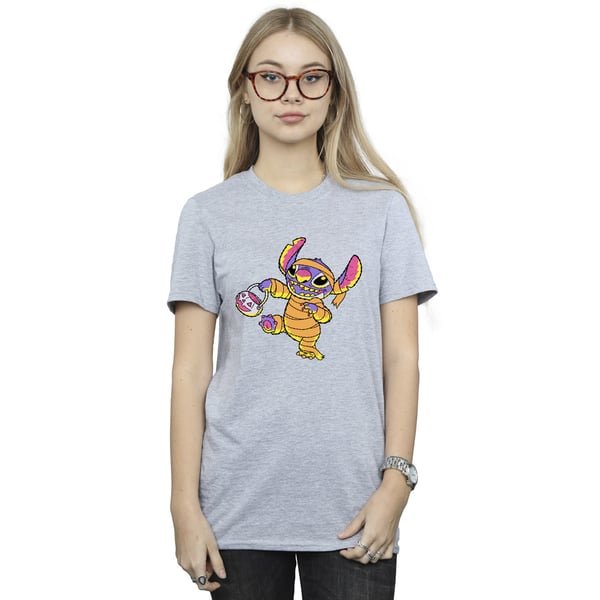 Lilo & Stitch Womens/Ladies Trick Or Treat Boyfriend T-Shirt