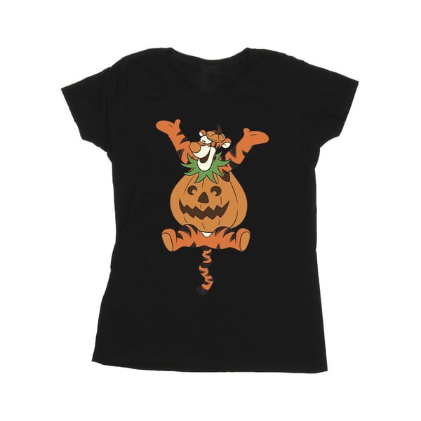 Winnie the Pooh Womens/Ladies Tigger Pumpkin Cotton T-Shirt