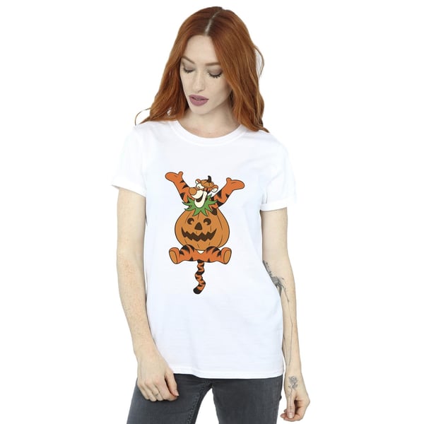 Winnie the Pooh Womens/Ladies Tigger Pumpkin Cotton T-Shirt