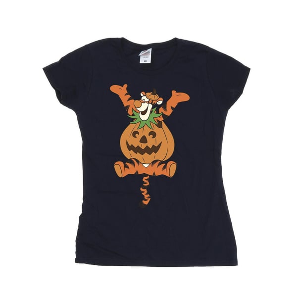 Winnie the Pooh Womens/Ladies Tigger Pumpkin Cotton T-Shirt