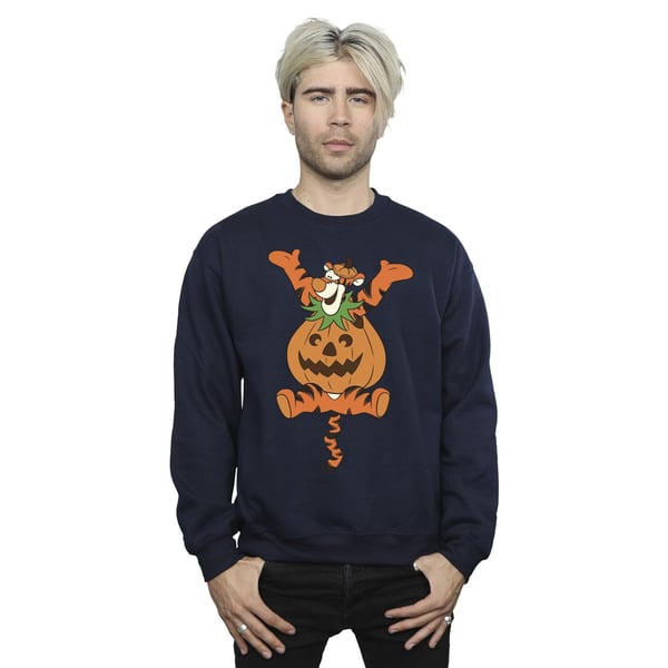 Winnie the Pooh Mens Tigger Pumpkin Sweatshirt