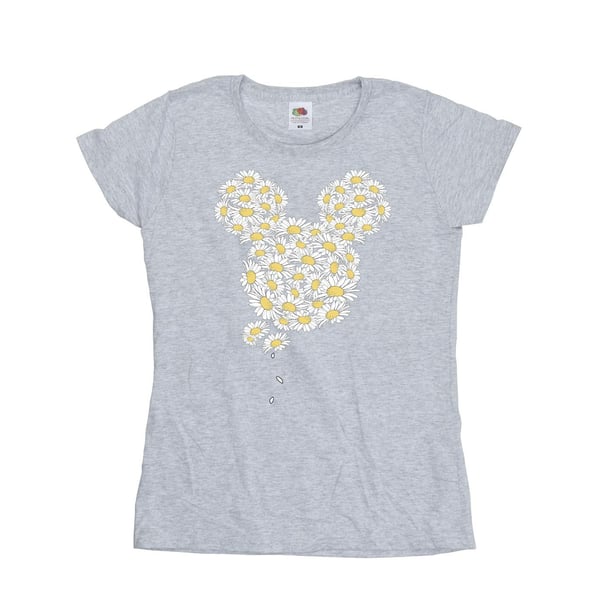 Mickey Mouse Womens/Ladies Chamomile Head Cotton T-Shirt