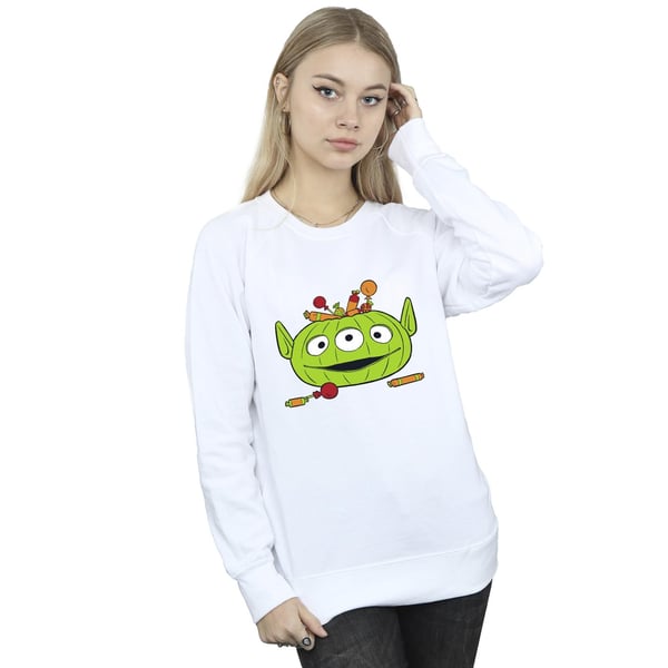 Toy Story Womens/Ladies Alien Pumpkin Basket Halloween Sweatshirt