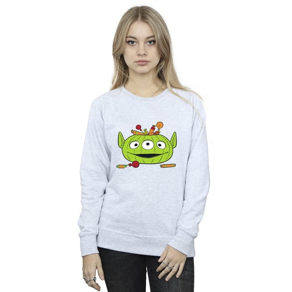 Toy Story Womens/Ladies Alien Pumpkin Basket Halloween Sweatshirt