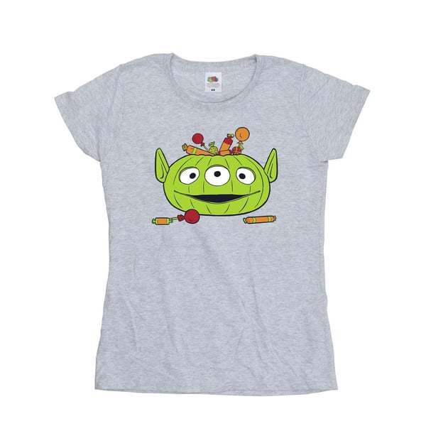 Toy Story Womens/Ladies Alien Pumpkin Basket Halloween T-Shirt