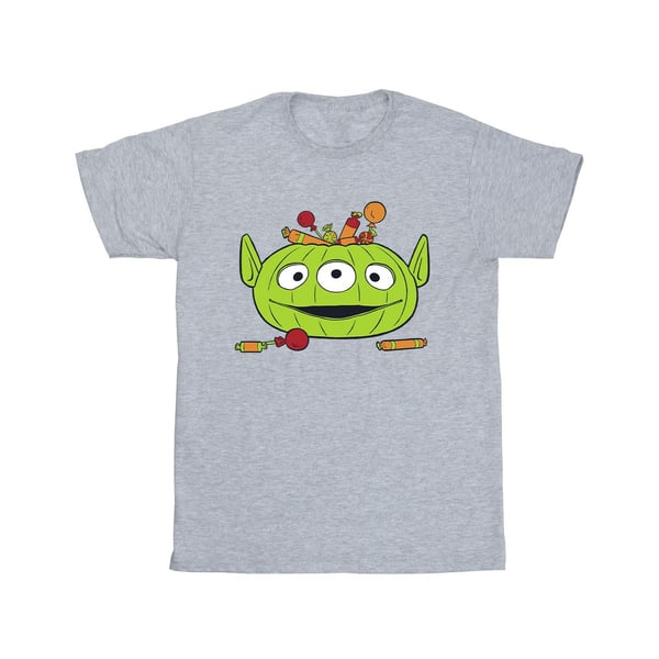 Toy Story Mens Alien Pumpkin Basket Halloween T-Shirt