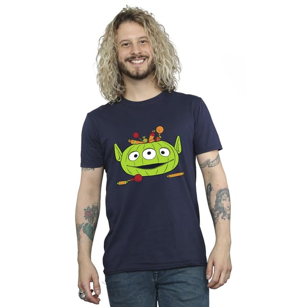 Toy Story Mens Alien Pumpkin Basket Cotton Halloween T-Shirt