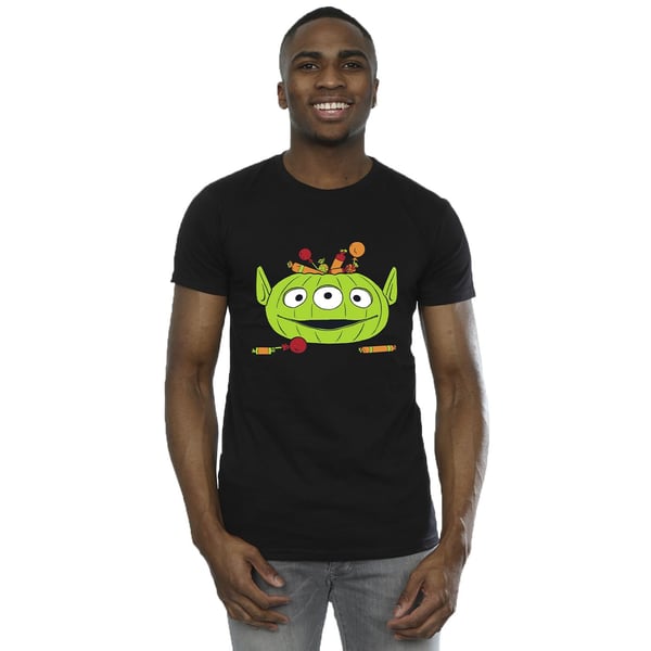 Toy Story Mens Alien Pumpkin Basket Cotton Halloween T-Shirt